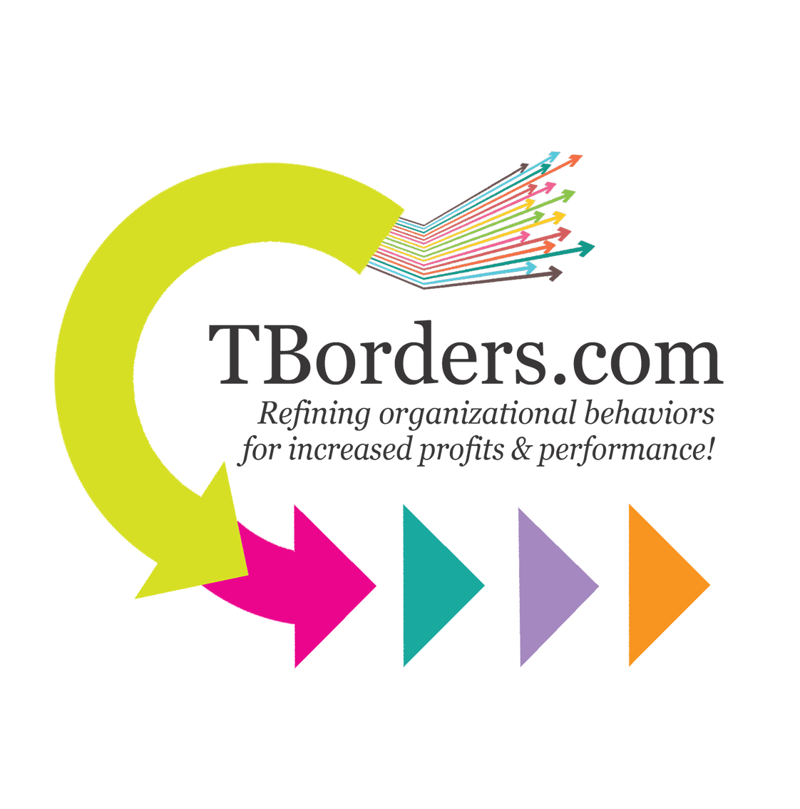 2021 TBorders Logo by cga circular white